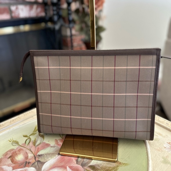 Burberry Nova Check vintage Clutch Bag‎ - Picture 2 of 6